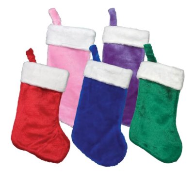 Plush Christmas Stocking