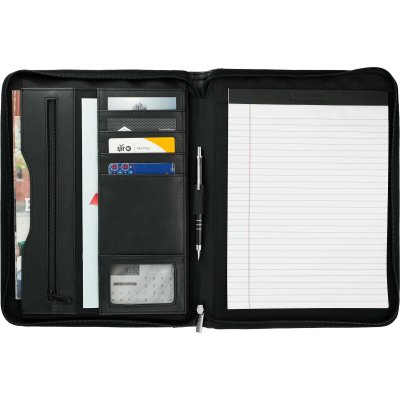 Millennium Leather Zippered Padfolio