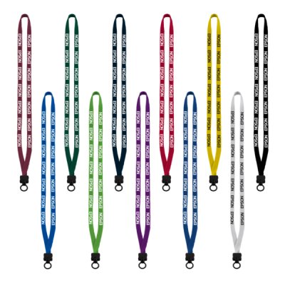 1/2" Cotton Lanyard