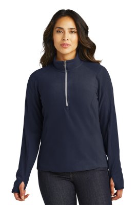 Ladies Microfleece 1/2-Zip Pullover