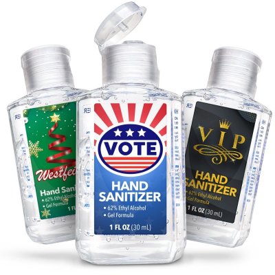 Airplane Pockets, 2 oz Hand Sanitizer And 10pc Face Mask Combo Kit