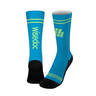 19" Dye Sublimated Socks (Pair)