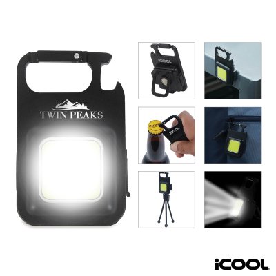 iCOOL Elwood Rechargeable Multi-Function COB Emergency Worklight